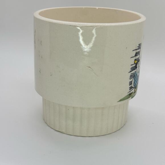 VTG MAW! Come git yer coffee! Coffee mug rare handle EUC Japan - Picture 5 of 10